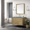 James Martin Vanities Laurent 48in Single Vanity, Light Natural Oak w/ 3 CM Carrara Marble Top 545-V48-LNO-3CAR - alternate 2